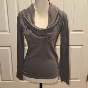 Ann Taylor long sleeve, cowl neck XS